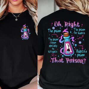 Vintage Oh Right That Poison Llama Poison For Kuzco Shirt